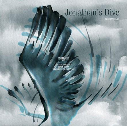 LP gebruikt - Edgars Hair - Jonathans Dive (134/500), Cd's en Dvd's, Vinyl | Rock, Zo goed als nieuw, Verzenden