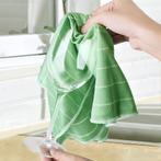 Set van 6 bamboe microvezeldoeken voor glas, spiegels,, Huis en Inrichting, Schoonmaakartikelen, Verzenden