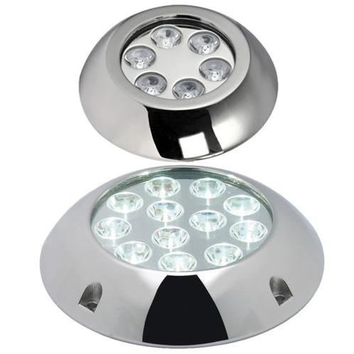 Onderwaterlamp met schroeven RGBW 6 x 3W, Watersport en Boten, Bootonderdelen, Nieuw, Zeilboot of Motorboot, Ophalen of Verzenden