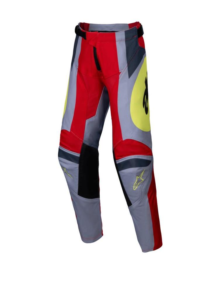 Alpinestars 2025 Racer Melt Jeugd Crossbroek Rood / Grijs ma, Motoren, Onderdelen | Overige, Ophalen of Verzenden
