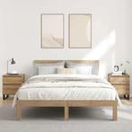 vidaXL Nachtkastjes 2 st 40x35x50cm bewerkt hout artisanaal, Huis en Inrichting, Slaapkamer | Nachtkastjes, Minder dan 45 cm, Verzenden