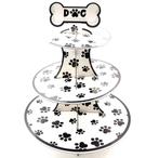 Honden party set Black and White Dogs 51 delig, Dieren en Toebehoren, Verzenden, Nieuw