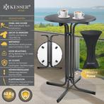 KESSER® Statafel - Bistrotafel - Klaptafel - 110cm - Zwart, Verzenden, Nieuw