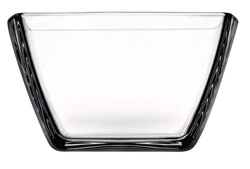 GGM Gastro | (24 stuks) Tokio Glazen schaal hoekig - 125 x |, Huis en Inrichting, Keuken | Servies, Effen, Nieuw, Kom(men), Verzenden