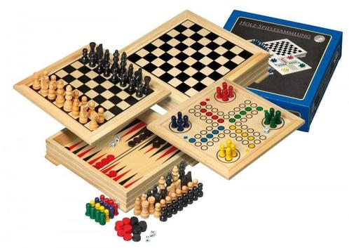 Houten spellen Reisversie | Philos - Reisspellen, Hobby en Vrije tijd, Gezelschapsspellen | Bordspellen, Nieuw, Verzenden