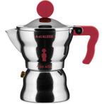 Alessi Percolator Moka – AAM33/1 R – 1 Kops - Rood, Witgoed en Apparatuur, Koffiezetapparaten, Verzenden, Nieuw