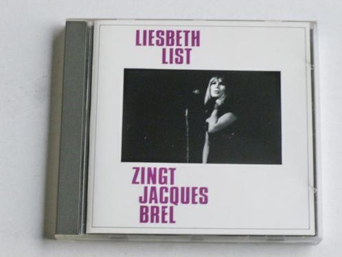 Liesbeth List - Zingt Jacques Brel, Cd's en Dvd's, Cd's | Nederlandstalig, Verzenden