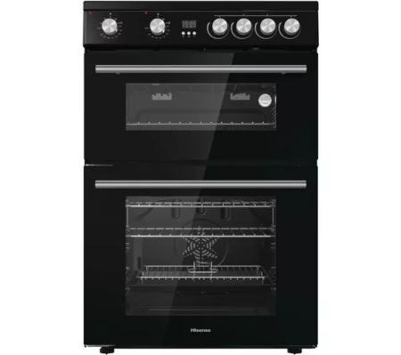 Hisense HDE3211BBUK fornuis Vrijstaand fornuis Electrisch449, Witgoed en Apparatuur, Fornuizen, Keramisch, Nieuw, 95 cm of meer
