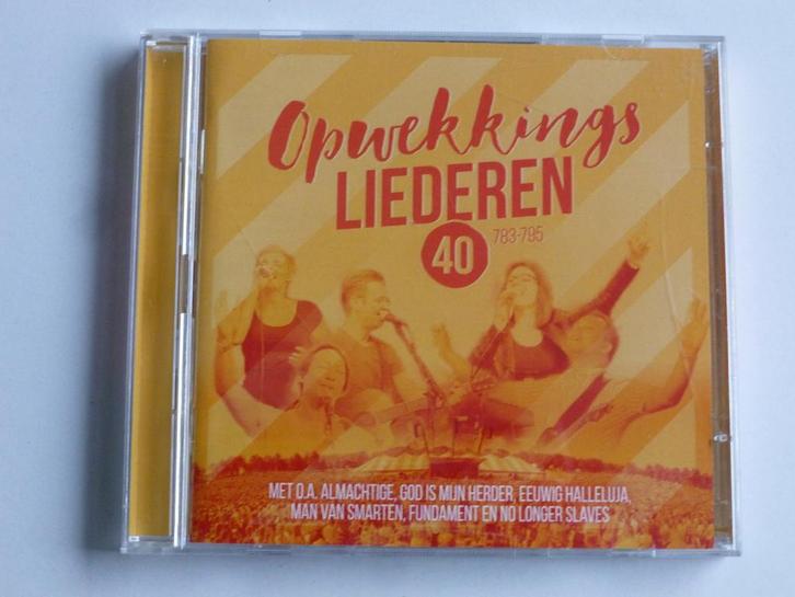 Opwekkingsliederen 40 ( CD + DVD), Cd's en Dvd's, Cd's | Klassiek, Zo goed als nieuw, Verzenden