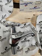 Pentagono fonteinkraan nostalgisch chroom, Doe-het-zelf en Verbouw, Sanitair, Ophalen of Verzenden, Nieuw, Chroom, Kraan