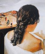 Salvador Dalí (1904-1989) (after) - Muchacha Sentada, 1925, Antiek en Kunst, Kunst | Tekeningen en Foto's