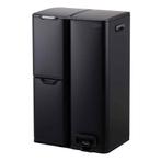 Prullenbak Cairo 60L – Design Prullenbak met 3 Vakken, Huis en Inrichting, Verzenden, Nieuw