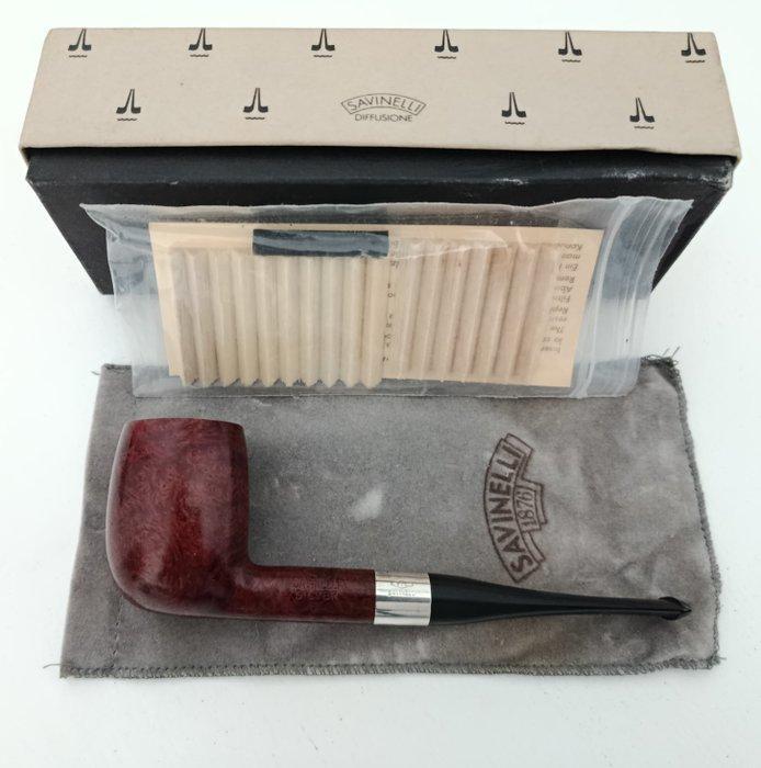 Savinelli - Silver - Pijp - Bruyere, sterling 925, Verzamelen, Rookartikelen, Aanstekers en Luciferdoosjes