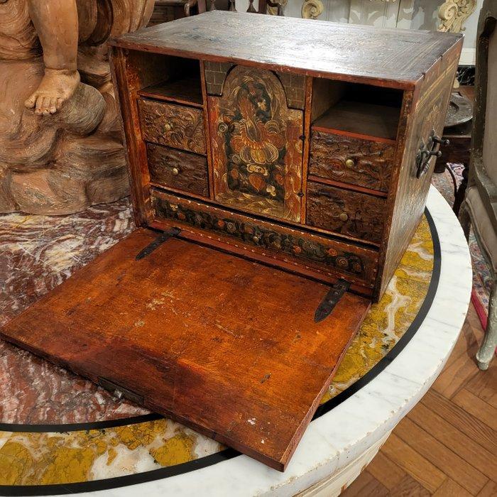 Kabinet - Hout - Kleine huwelijkskast, Antiek en Kunst, Antiek | Overige Antiek