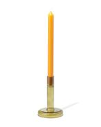 HEMA Kandelaar 8.5x8cm glas groen, Huis en Inrichting, Woonaccessoires | Kandelaars en Kaarsen, Verzenden, Nieuw, Groen