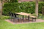 Niehoff Nemo Banksysteem - zilverZwartGrijs, Tuin en Terras, Ophalen of Verzenden, Nieuw