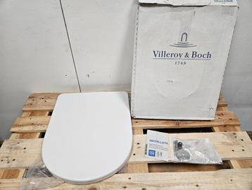 Closetzitting Villeroy en Boch 42 x 48 cm 9M86S101 Subway 2. beschikbaar voor biedingen