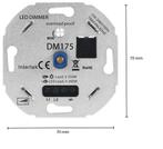 Inbouw LED Dimmer 230V 3-175W Fase Afsnijding, Ophalen of Verzenden, Nieuw