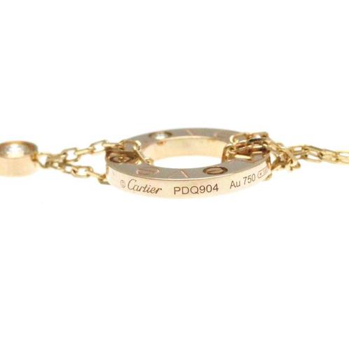Cartier - Ketting met hanger rosegoud, Sieraden, Tassen en Uiterlijk, Antieke sieraden
