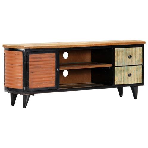 vidaXL Tv-meubel 120x30x45 cm massief gerecycled hout, Huis en Inrichting, Kasten | Televisiemeubels, 25 tot 50 cm, Nieuw, Overige houtsoorten