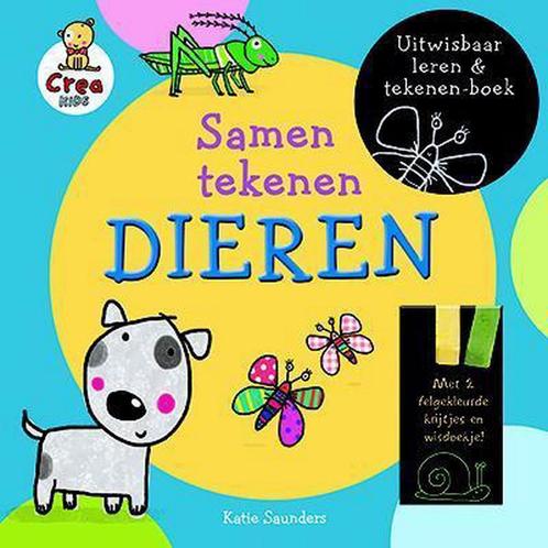 Dieren / Samen tekenen 9789461883766 Katie Saunders, Boeken, Kinderboeken | Baby's en Peuters, Gelezen, Verzenden