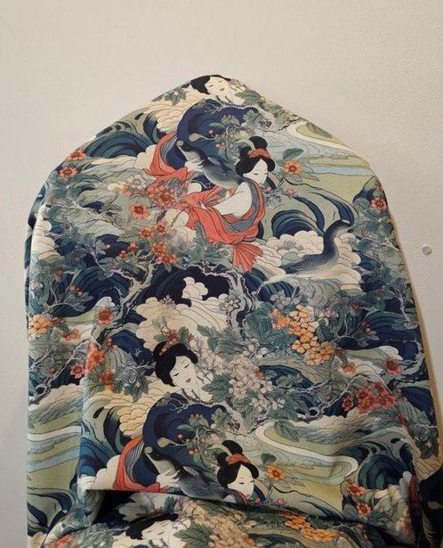 Exclusief oosters stoffen Original -280x280cm -Geisha, Antiek en Kunst, Antiek | Kleden en Textiel