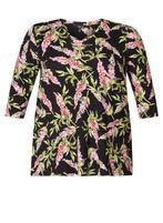 COLLETTA shirt bloem print Maat:, Kleding | Dames, Verzenden, Nieuw, Overige kleuren