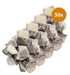 50 x 10kg Siersteen Premium Purple Wave 30-40mm