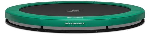 Ingraaf Trampoline Magic Circle Pro Groen 366 cm, Kinderen en Baby's, Speelgoed | Buiten | Trampolines, Nieuw, Ophalen of Verzenden