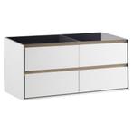 Onderkast Differnz Providence 120x44.5x51.5 cm Wit, Doe-het-zelf en Verbouw, Ophalen of Verzenden, Nieuw, Bad