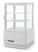 Hendi Gekoelde display kast wit | 58 liter, Verzenden, Nieuw in verpakking