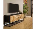 Tv-meubel Metal Wood | 150 cm, Huis en Inrichting, Kasten | Televisiemeubels, Ophalen of Verzenden, Nieuw