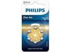 Philips Zink Batterijen – Set van 6 – 1.4V – 90 mAh, Audio, Tv en Foto, Accu's en Batterijen, Verzenden, Nieuw
