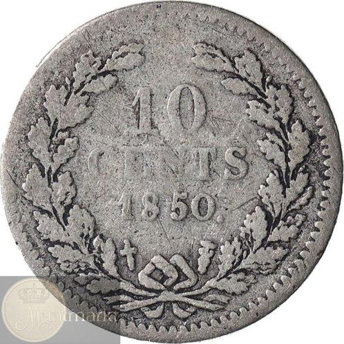 Nederland. Willem III. 10 Cent 1850 t/m 1890 (11, Postzegels en Munten, Munten | Nederland