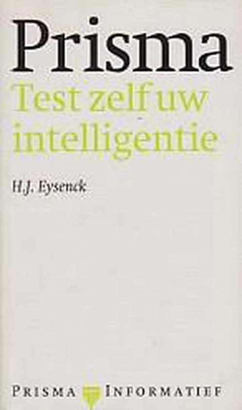 Test zelf uw intelligentie / Prisma pocket woordenboek /, Boeken, Psychologie, Gelezen, Verzenden