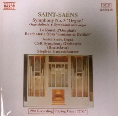 cd - Saint-SaÃ«ns - Symphony No. 3 Organ, Op. 78 â¢, Cd's en Dvd's, Cd's | Overige Cd's, Zo goed als nieuw, Verzenden