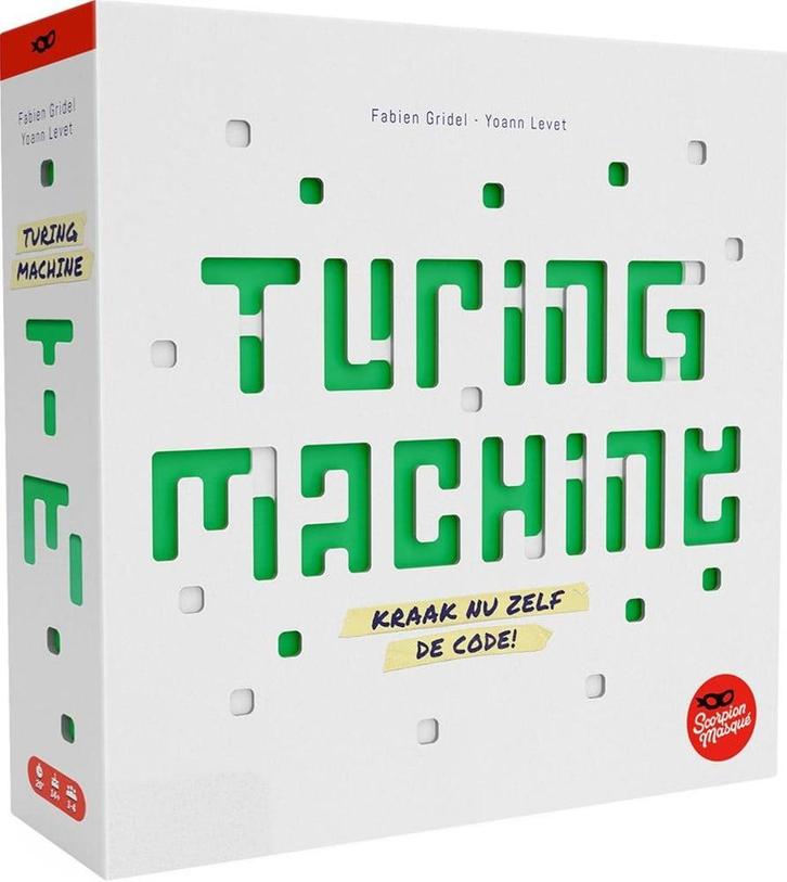 Turing Machine - Bordspel | Scorpion Masqué -, Hobby en Vrije tijd, Gezelschapsspellen | Bordspellen, Nieuw, Verzenden