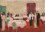 Marcel Cosson (1878-1956) - The restaurant