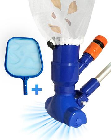 AyeTools Zwembad stofzuiger - Inclusief Schepnet - Blauw beschikbaar voor biedingen