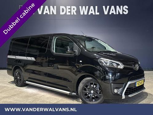 Toyota ProAce 2.0 D-4D 177pk Automaat L3H1 Dubbele cabine, Auto's, Bestelauto's, Automaat, Diesel, Zwart, Toyota, Ophalen of Verzenden