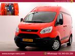 Ford Transit Custom 2.0 TDCI 130pk E6 L1H2 Trend Airco/Inric, Auto's, Nieuw, Ford, Lease, Rood