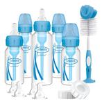 Dr Browns Options+ Anti-colic Blauw Smalle Hals Gift Set, Verzenden, Nieuw