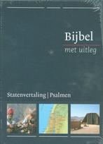 Bijbel met uitleg - blauw - hardcover - middel 9789462785854, Boeken, 17X24Cm, Gelezen, Verzenden