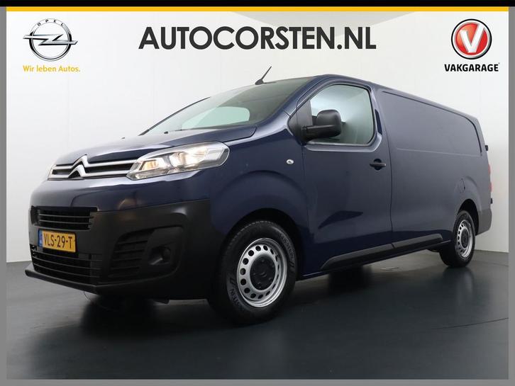 Citroën Jumpy 2.0HDI 123PK AUT-8 H1L3 120 XL 3-P Airco Cruis, Auto's, Bestelauto's, Dealer onderhouden, Lease, Zwart, Automaat