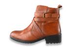 Nelson Biker Boots in maat 38 Rood | 10% extra korting, Kleding | Dames, Schoenen, Verzenden, Overige typen, Zo goed als nieuw