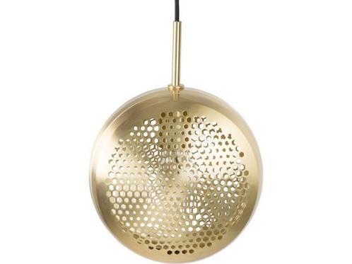 Veiling - Zuiver Gringo Hanglamp Plat Goud, Huis en Inrichting, Lampen | Hanglampen