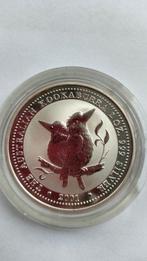 Australië. 2 Dollars 2001 Kookaburra, 1 Oz .999 (Zonder