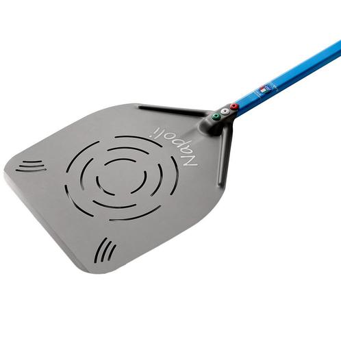 Geperforeerde Napolitaanse aluminium pizzasschep 370 mm, Zakelijke goederen, Horeca | Keukenapparatuur, Nieuw in verpakking, Ophalen of Verzenden
