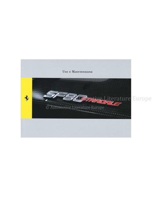 2022 FERRARI SF90 STRADALE INSTRUCTIEBOEKJE ITALIAANS, Auto diversen, Handleidingen en Instructieboekjes