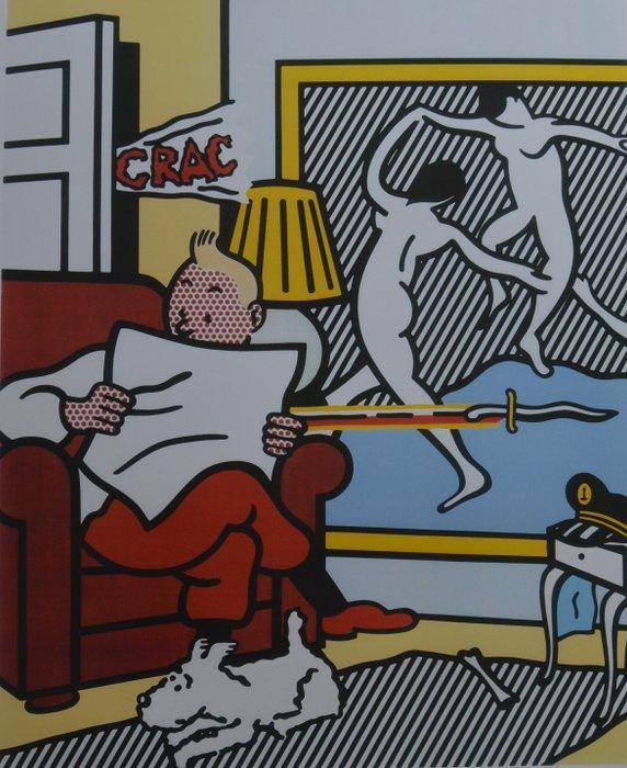 Roy Lichtenstein (after) - Tintin Reading, Antiek en Kunst, Antiek | Overige Antiek
